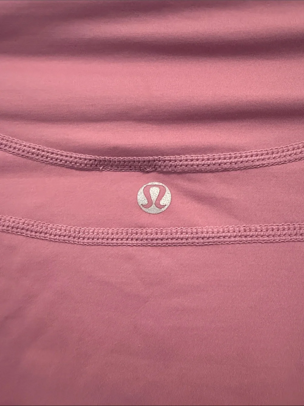 Lululemon Pleated Long Sleeve Yoga Top Size 8 - Dusty Rose/Pink
